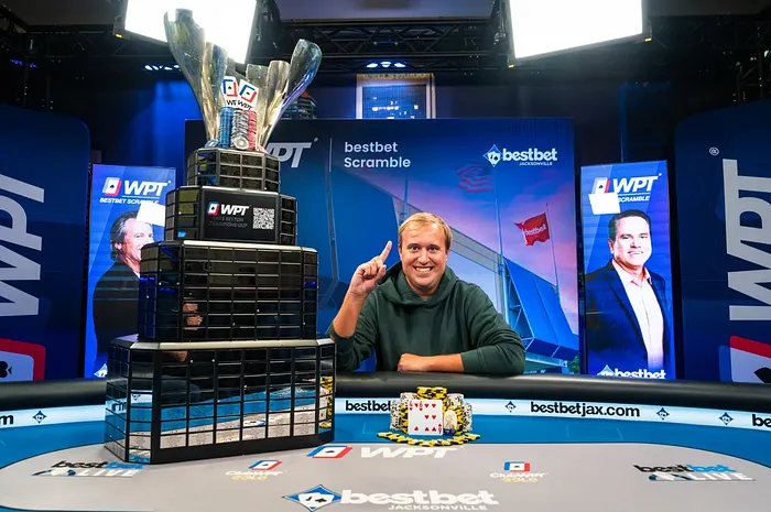 Blake Ellinghaus conquista primeiro título no WPT e fatura US$ 294 mil na Flórida