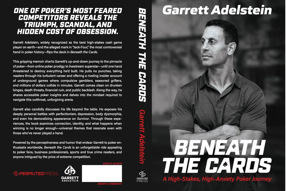Garrett Adelstein revela bastidores da carreira no livro “Beneath the Cards”