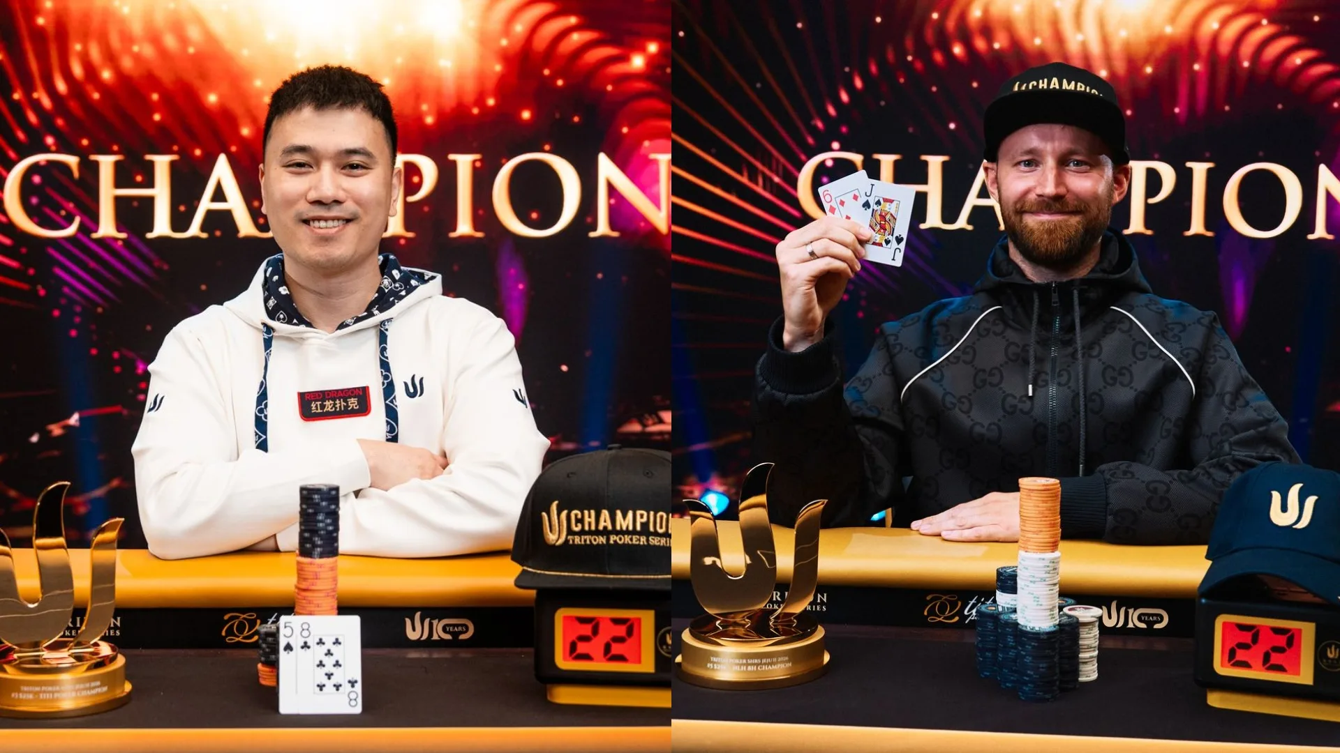 Khoa Anh Ngo e Alex Boika brilham na Triton Jeju e conquistam títulos