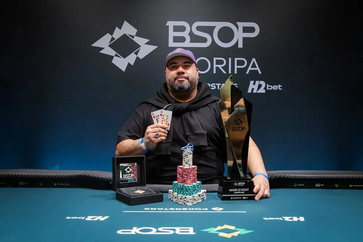 Kaio Camargo é campeão do Main Event do BSOP Floripa após vaga em satélite
