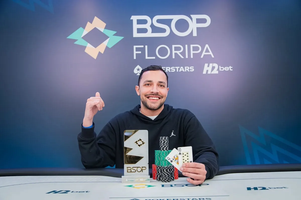 Matheus Bravim é o principal campeão do penúltimo dia de BSOP Floripa