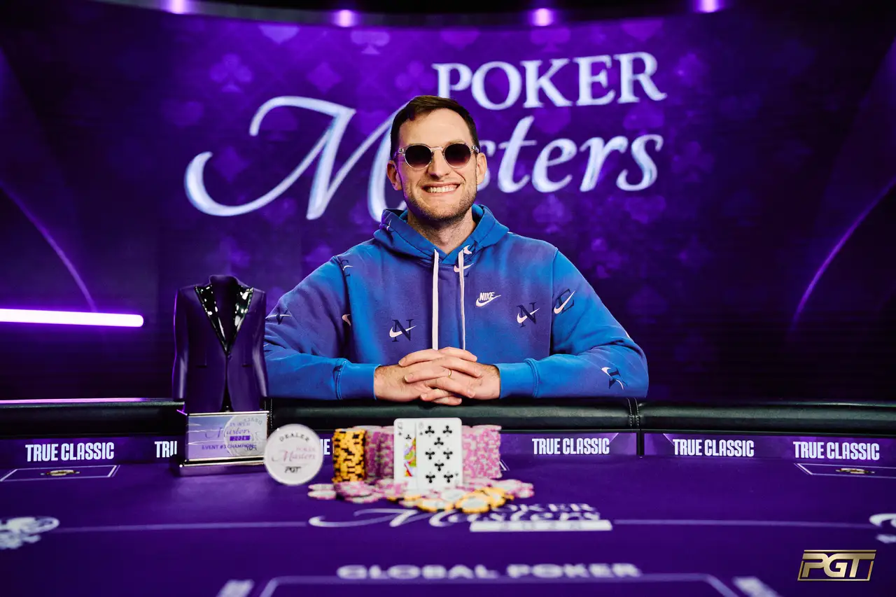 Joey Weissman conquista título do Poker Masters e fatura US$ 218 mil