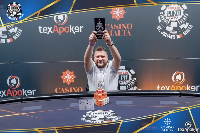 Luca Topazio conquista Main Event do WSOP Circuit Malta e leva € 200 mil