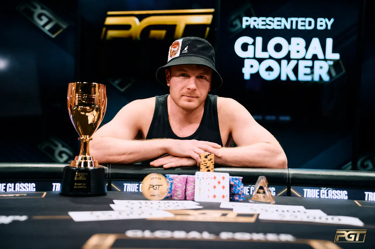 Sam Soverel conquista segundo título na PGT PLO Series 2026; João Simão fica em 7º