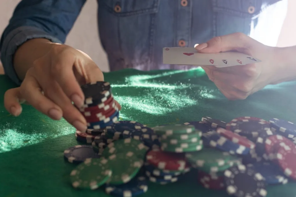 bubble play no poker