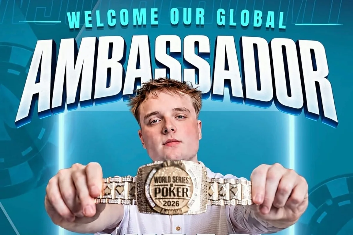Lucas Jumalon é anunciado como embaixador de aplicativo da WSOP