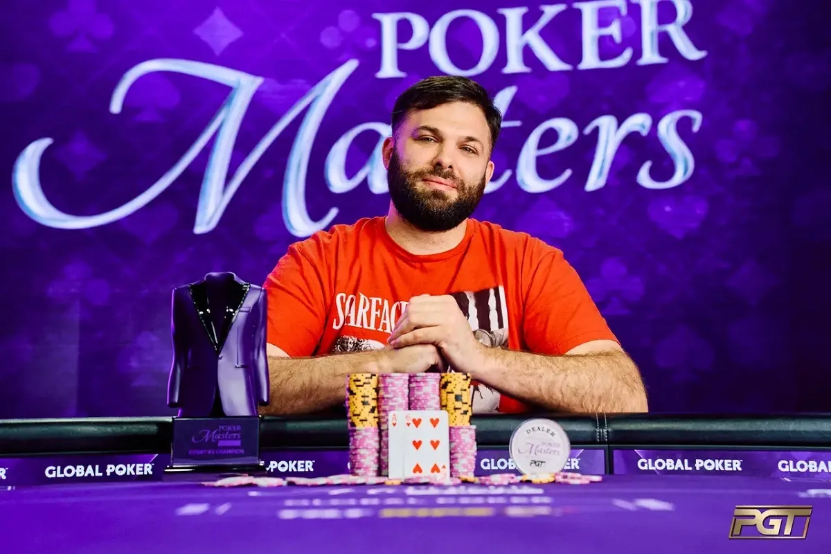 Nick Palma é campeão do Evento 2 do Poker Masters