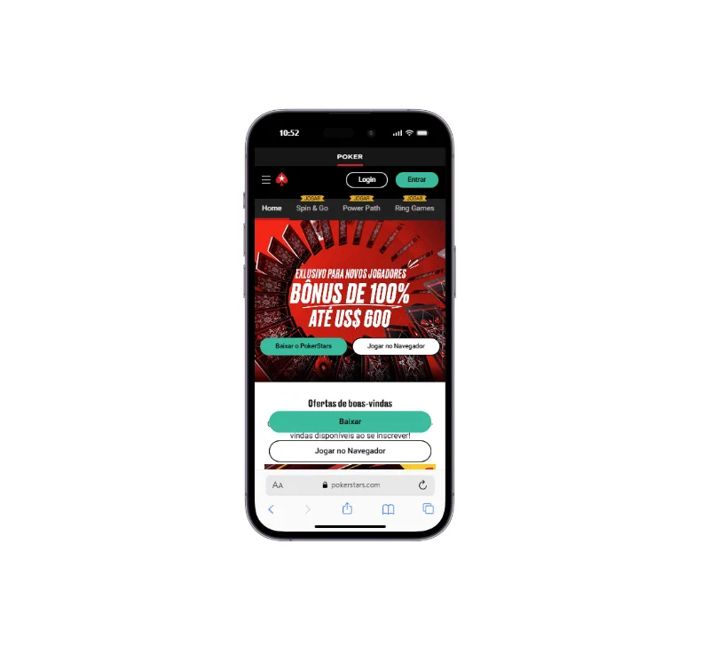 PokerStars app